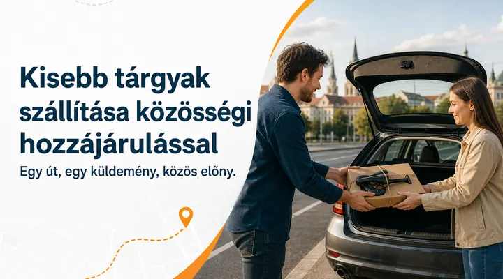 Közösségi kiscsomag szállítás üzemanyag áron